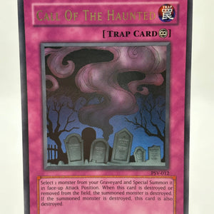 Call of the Haunted PSV-012 (Original Print) - Ultra Rare Yugioh LP FRENLY BRICKS - Open 7 Days