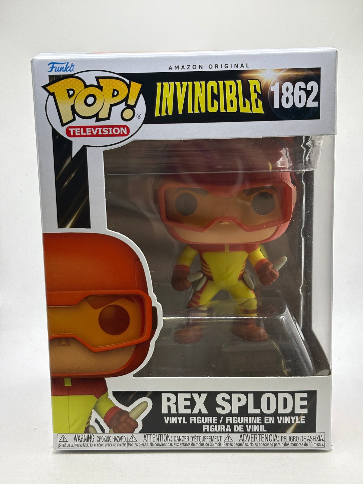 Funko POP! Television Invincible #1862 Rex Splode Vinyl Figure