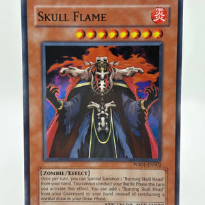 Yugioh Skull Flame WB01-EN002 Ultra Rare Promo LP FRENLY BRICKS - Open 7 Days
