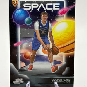 2025-26 Topps Chrome Cosmic Space Walk Cooper Flagg #SW-6 RC Rookie FRENLY BRICKS - Open 7 Days