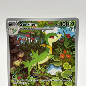 Pokemon TCG Black Bolt - Servine 088/086 Illustration Rare Near Mint FRENLY BRICKS - Open 7 Days