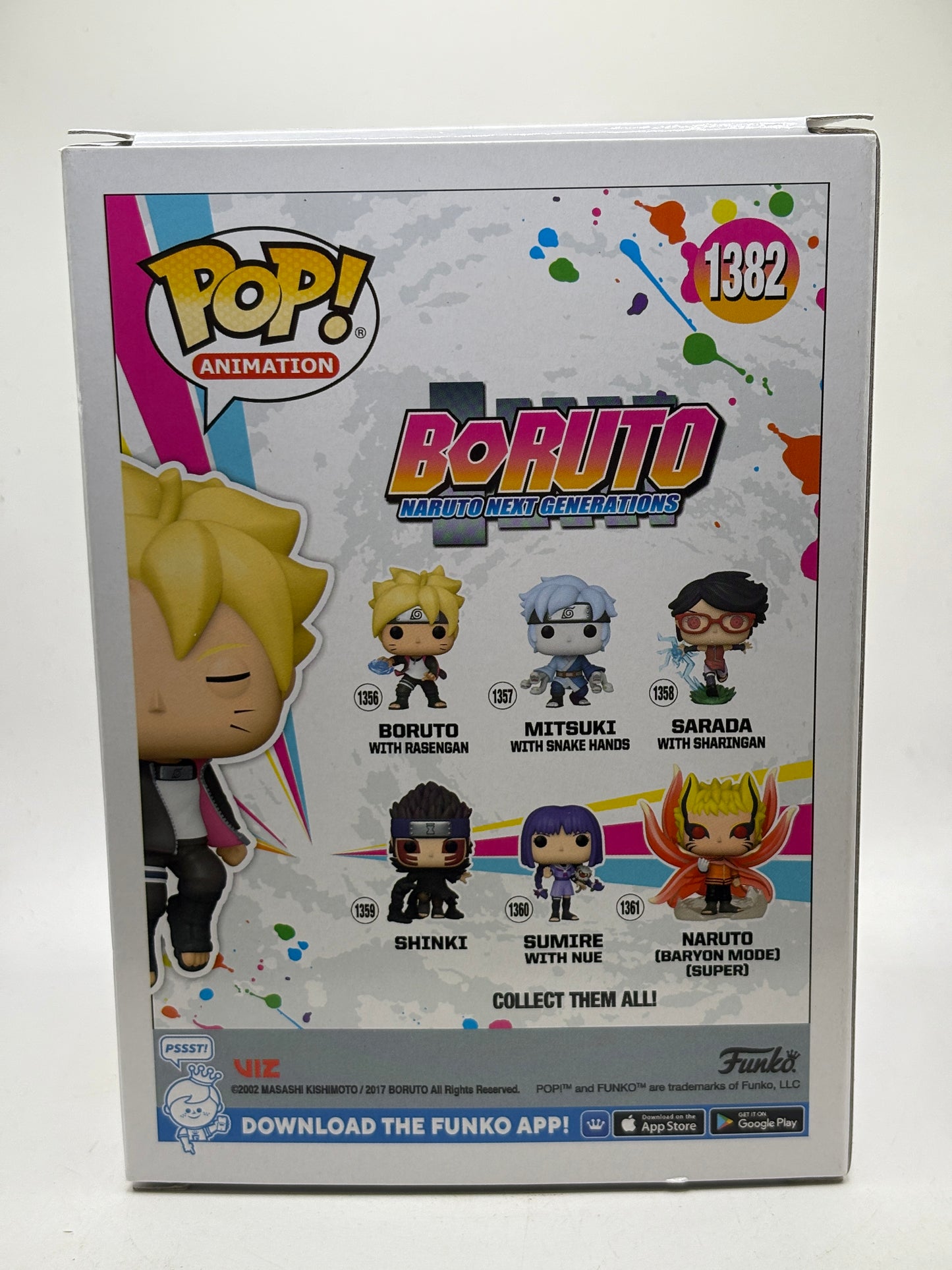 Funko POP! Animation Boruto #1382 Boruto Momoshiki Limited Glow Chase