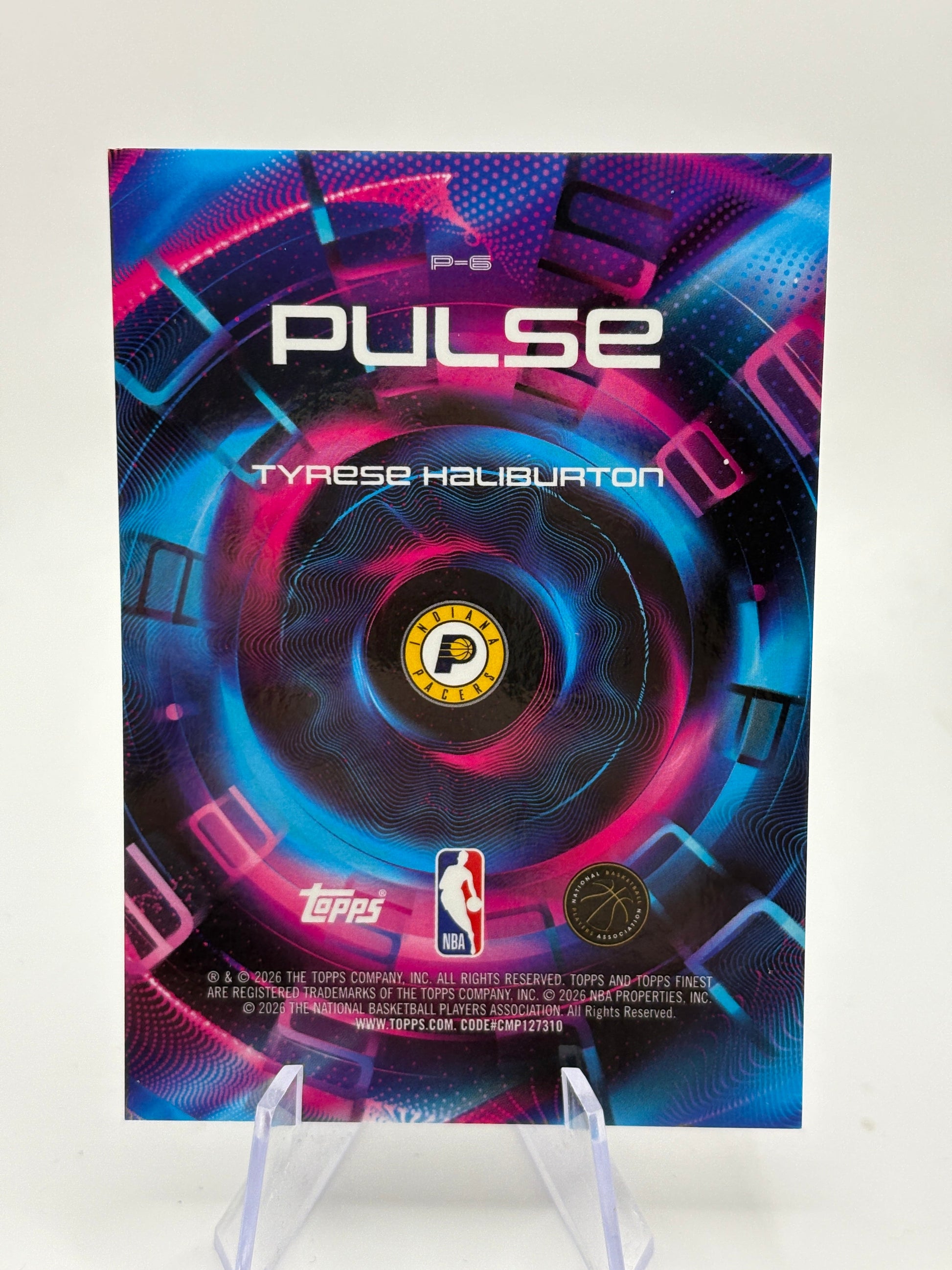 2025-26 Topps Finest - Tyrese Haliburton - Pulse Case Hit SSP Pacers #P-6 FRENLY BRICKS - Open 7 Days