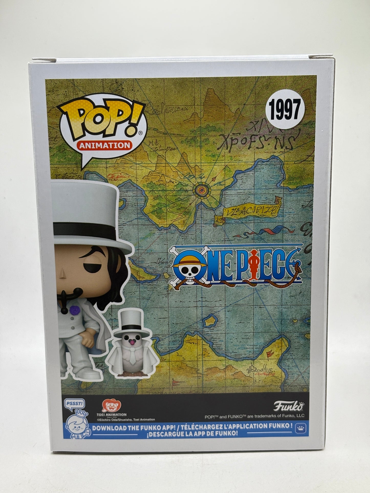 Funko POP! Animation One Piece #1997 Rob Lucci with Hattori Vinyl Figure