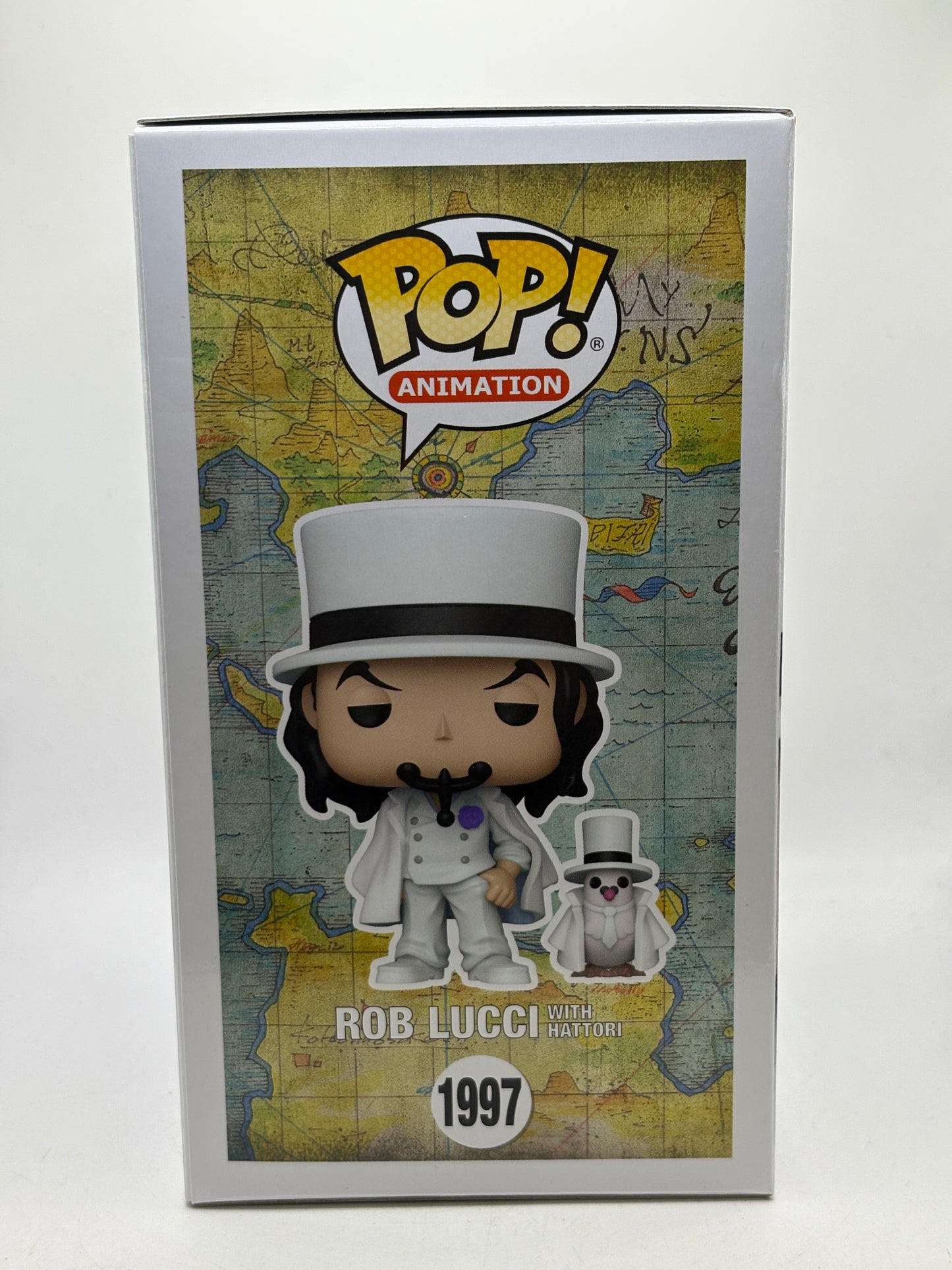 Funko POP! Animation One Piece #1997 Rob Lucci with Hattori Vinyl Figure