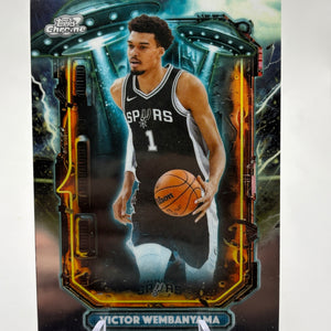 2025-26 Topps Chrome Cosmic Victor Wembanyama #ET-7 Extra Terrestrial Spurs FRENLY BRICKS - Open 7 Days