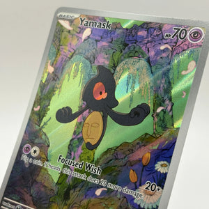 Pokemon TCG White Flare - Yamask 122/086 Illustration Rare NM FRENLY BRICKS - Open 7 Days