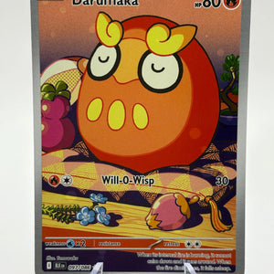 Pokemon TCG Black Bolt - Darumaka 097/086 Illustration Rare NM FRENLY BRICKS - Open 7 Days