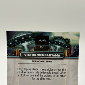 2025-26 Topps Chrome Cosmic Victor Wembanyama #ET-7 Extra Terrestrial Spurs FRENLY BRICKS - Open 7 Days