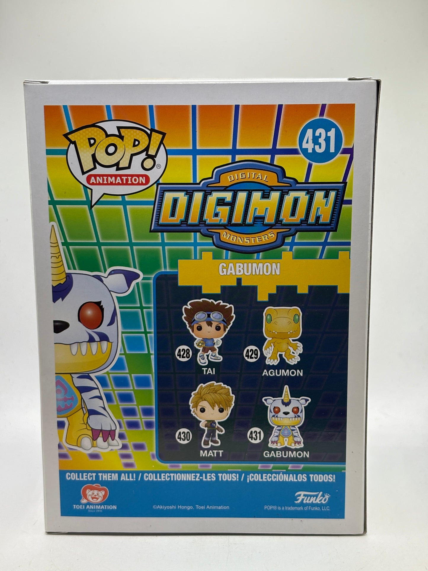 Funko POP! Animation Digimon #431 Gabumon Vinyl Figure