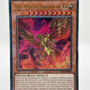 The Winged Dragon of Ra (Alternate Art) LED7-EN000 Rage of Ra Yugioh Card FRENLY BRICKS - Open 7 Days