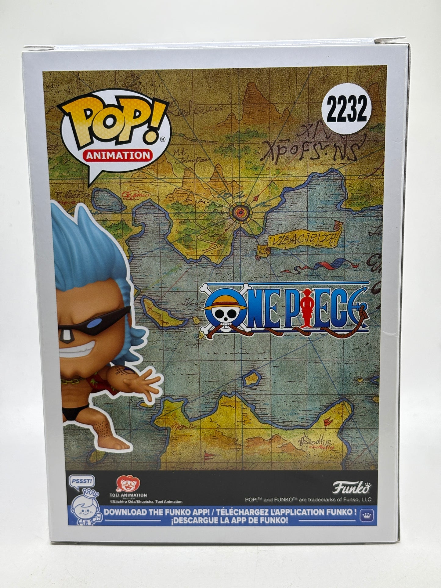 Funko POP! Animation One Piece #2232 Franky Vinyl Figure