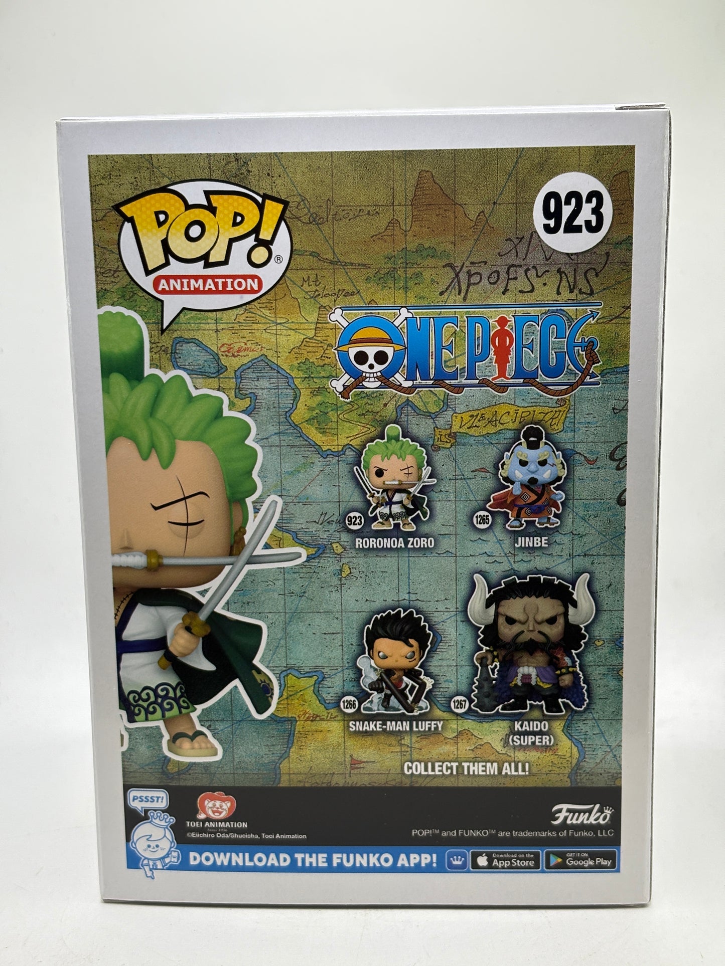 Funko POP! Animation One Piece #923 Roronoa Zoro Vinyl Figure