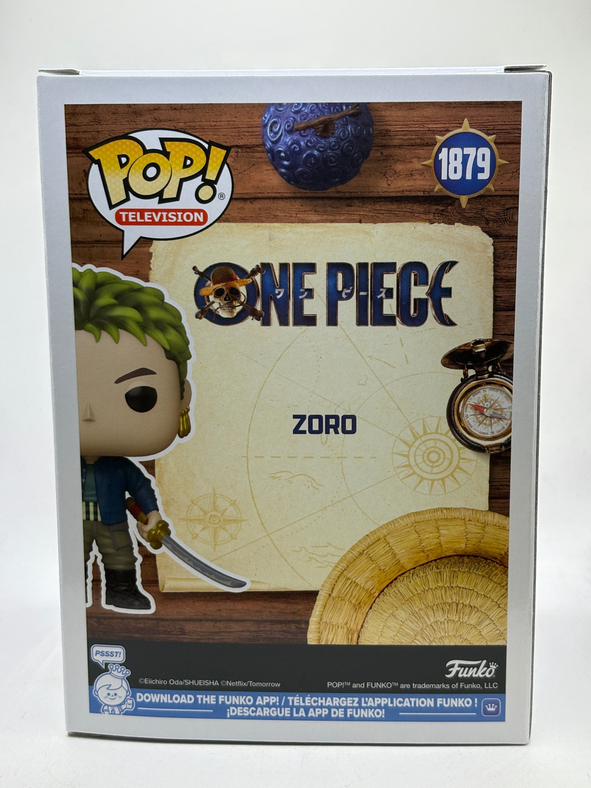 Funko POP! Television One Piece #1879 Zoro Vinyl Figure image 3