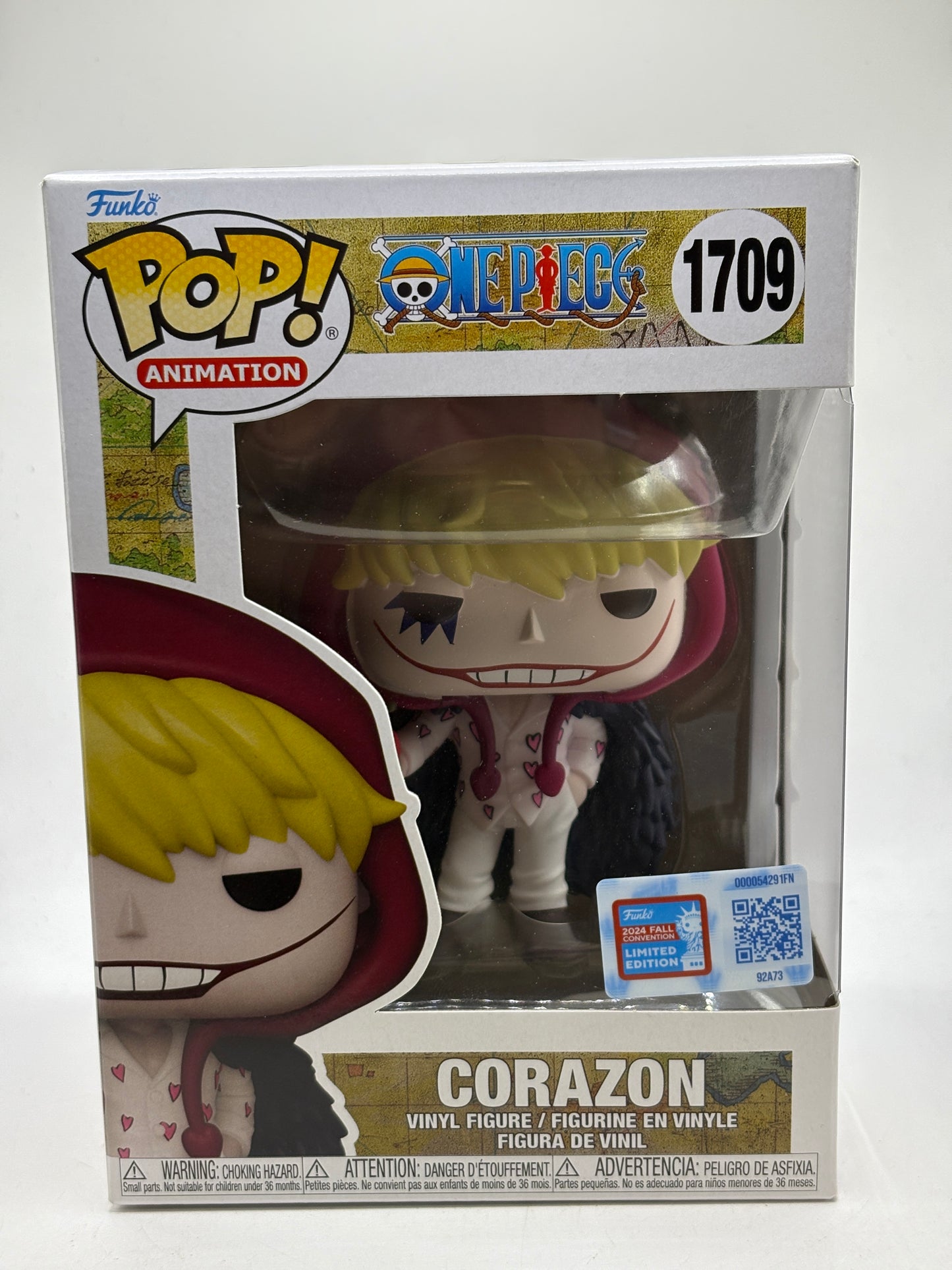 Funko POP! Animation One Piece #1709 Corazon Vinyl Figure 2024 Fall LE