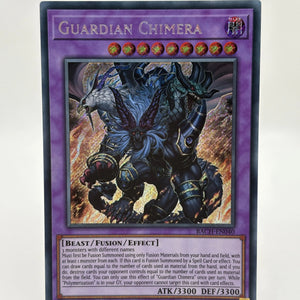 Guardian Chimera Secret Rare 1St Edition BACH-EN040 Yugioh LP FRENLY BRICKS - Open 7 Days