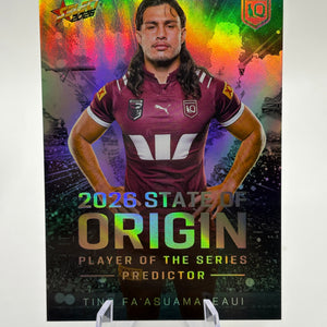 2026 Select NRL League Heroes State of Origin Predictor Tino Fa'asuamaleuai FRENLY BRICKS - Open 7 Days