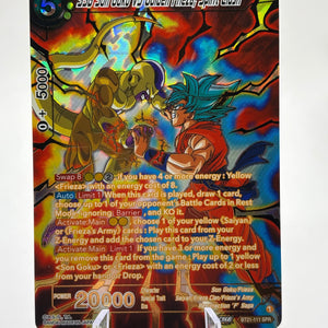 SSB Son Goku VS Golden Frieza, Spirit Clash BT21-111 SPR FRENLY BRICKS - Open 7 Days