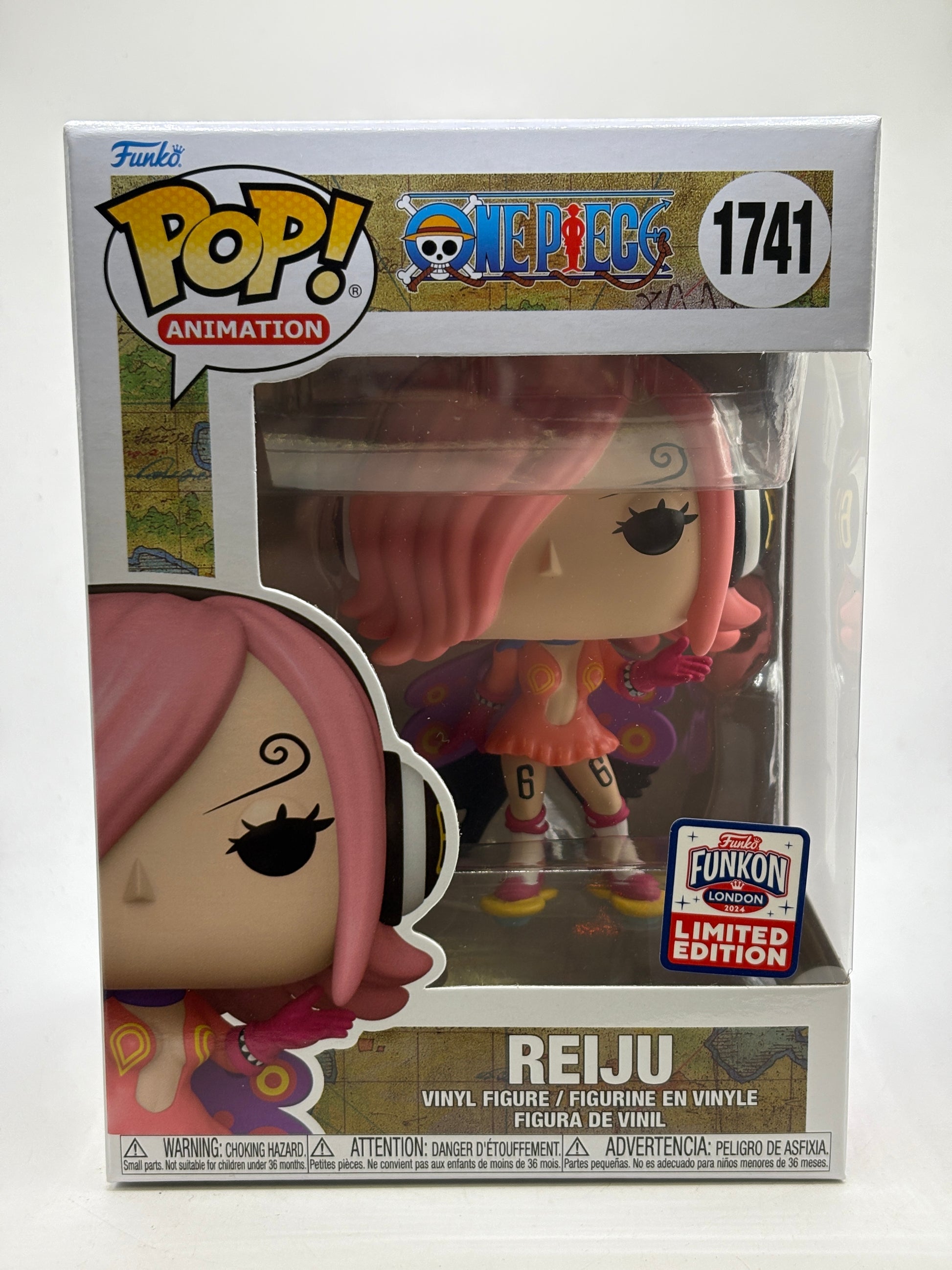 Funko POP! Animation One Piece #1741 Reiju 2024 Funkon Limited Edition (1) image 1
