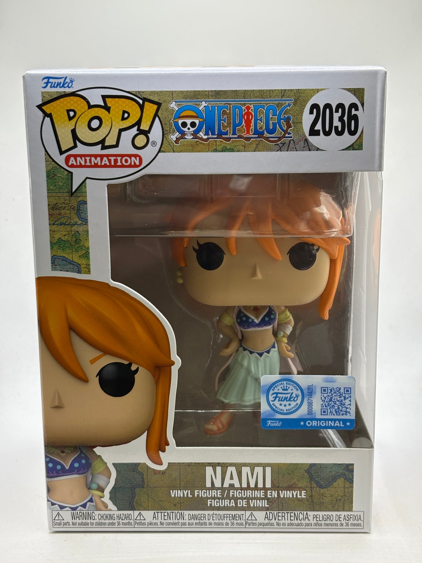Funko POP! Animation One Piece #2036 Nami Vinyl Figure