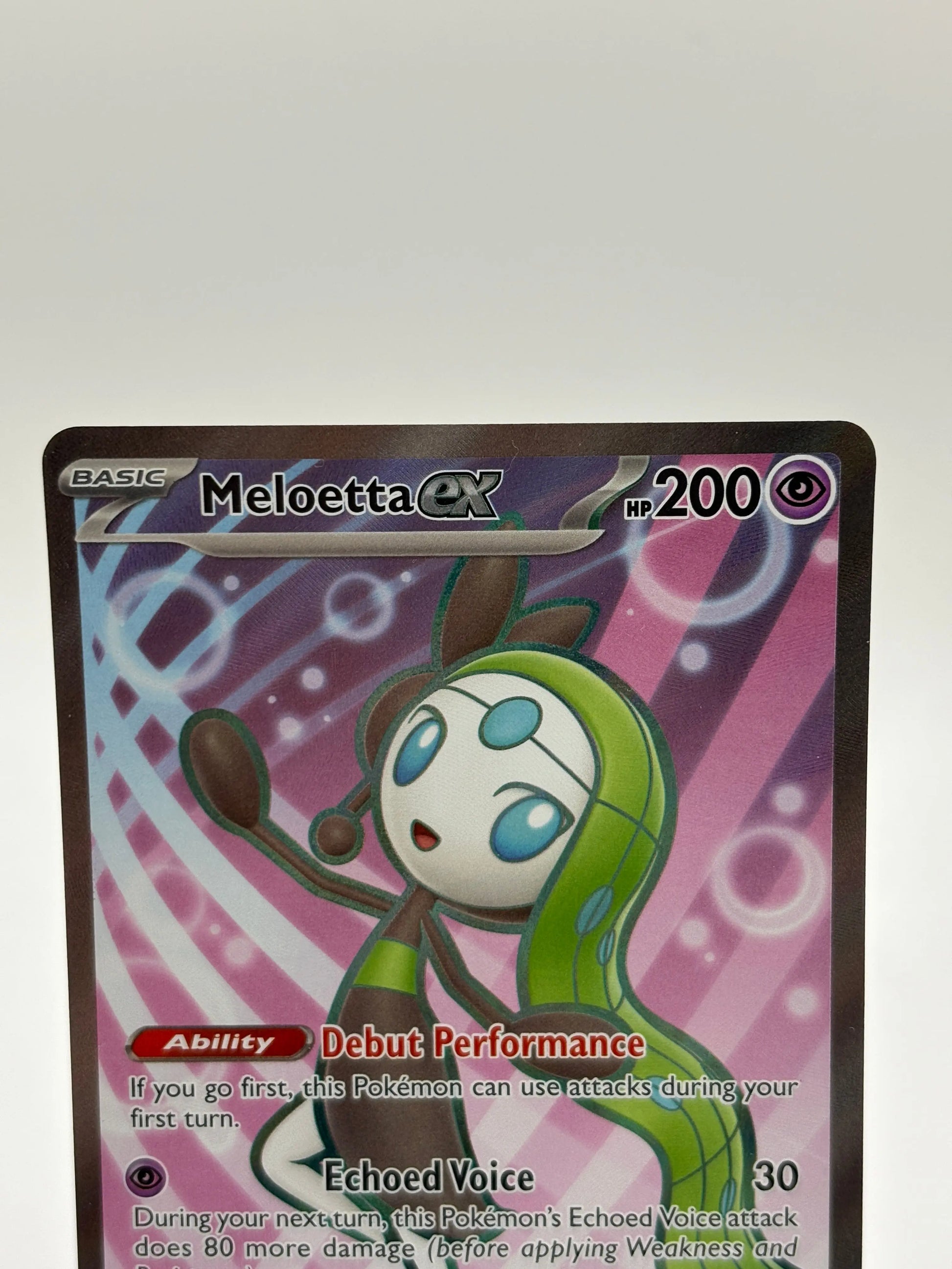 Pokemon TCG Black Bolt - Meloetta EX 159/086 Full Art Rare NM FRENLY BRICKS - Open 7 Days