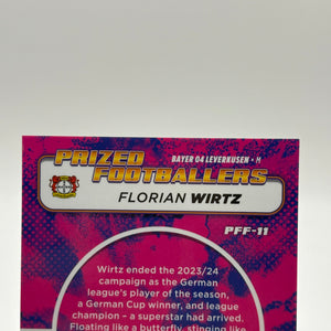 2024-25 Topps Finest UEFA Prized Footballers Fusion FLORIAN WIRTZ RED / RED FRENLY BRICKS - Open 7 Days