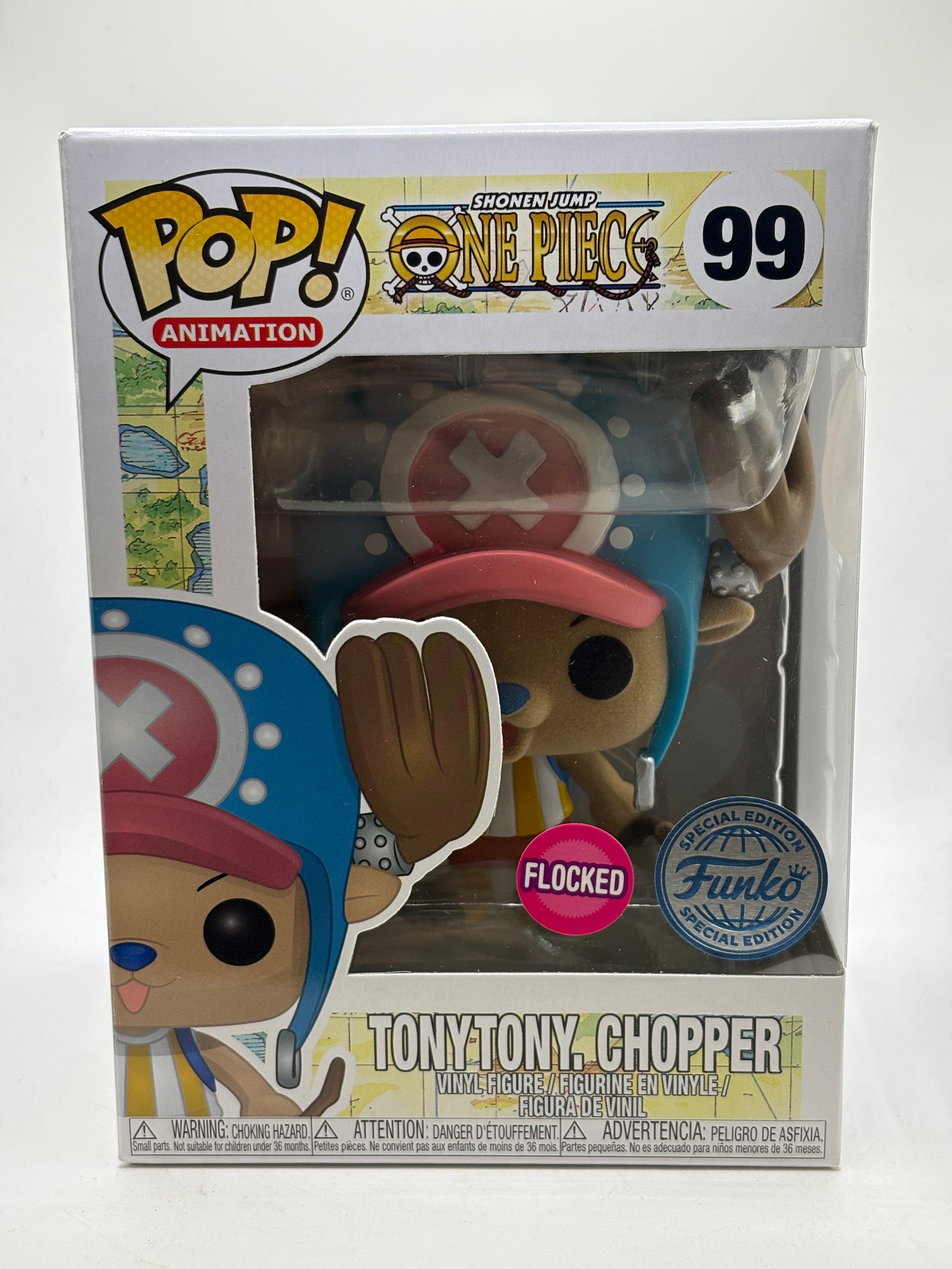 Funko POP! Animation One Piece #99 Tonytony. Chopper Flocked Special Edition image 1
