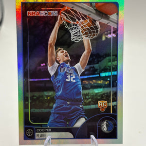 2025 Topps NBA Hoops Cooper Flagg RC Silver Foil Dallas Mavericks Rookie #35 FRENLY BRICKS - Open 7 Days