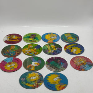The Simpsons Tazo Magic Motion Lot Vintage 1990s FRENLY BRICKS - Open 7 Days