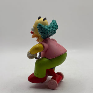 Vintage Krusty the Clown Tricycle Figure The Simpsons 2005 Riding a Bike FRENLY BRICKS - Open 7 Days