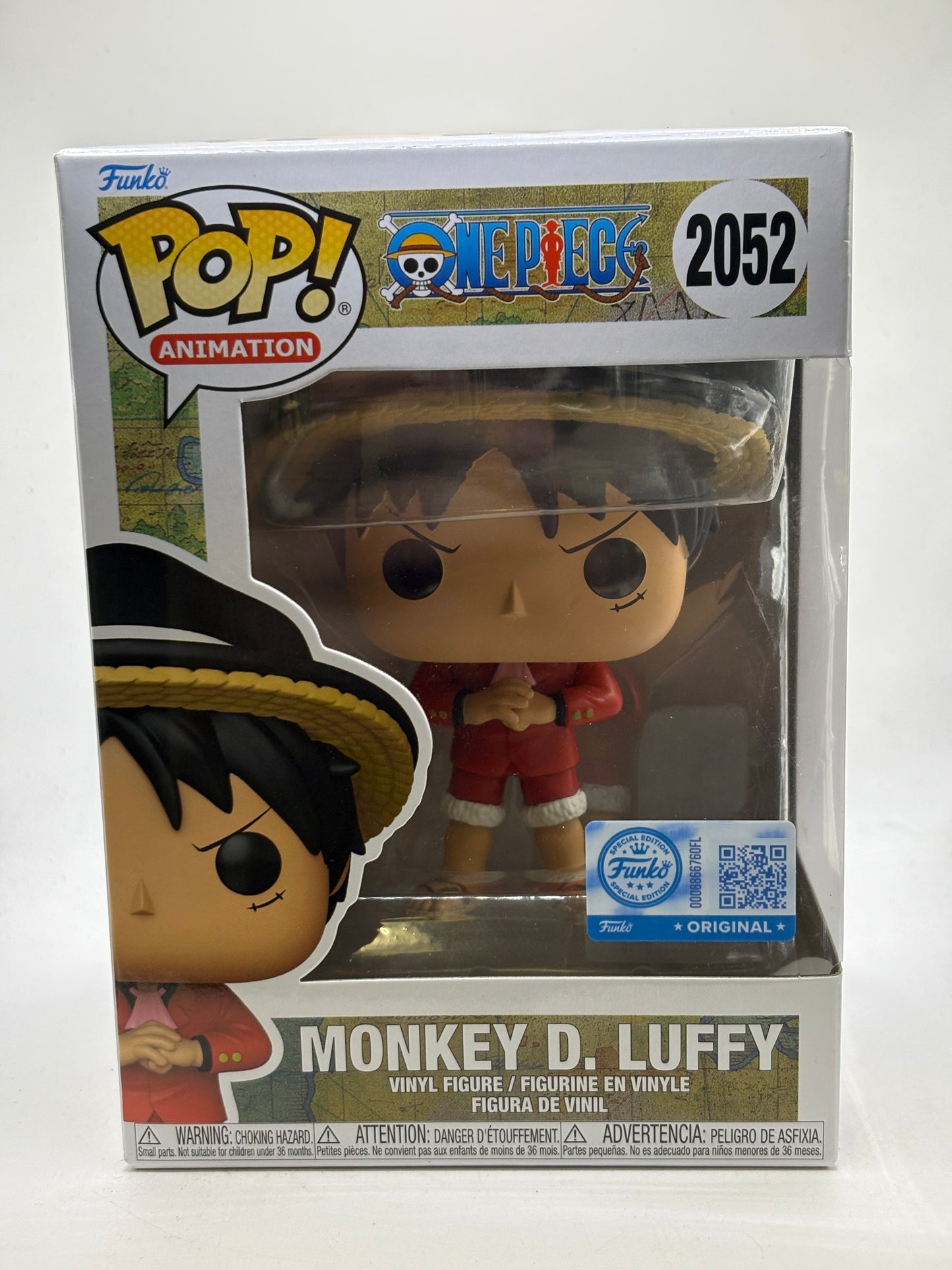 Funko POP! Animation One Piece #2052 Monkey D. Luffy Vinyl Figure