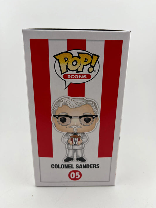Funko POP Icons KFC Colonel Sanders #05 Exclusive New in Box + Combined Shipping FRENLY BRICKS - Open 7 Days