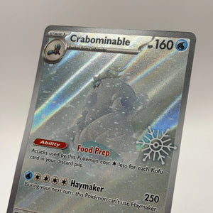 Pokemon TCG Stellar Crown Holiday Calendar - Crabominable 149/142 NM FRENLY BRICKS - Open 7 Days