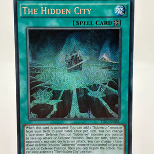 The Hidden City Secret Rate 1st Edition TDIL-EN085 Yu-Gi-Oh LP FRENLY BRICKS - Open 7 Days