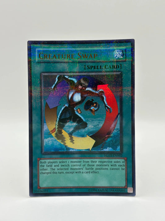 Yu-Gi-Oh! HL03-EN002 Creature Swap Parallel Rare UNL Edition LP FRENLY BRICKS - Open 7 Days