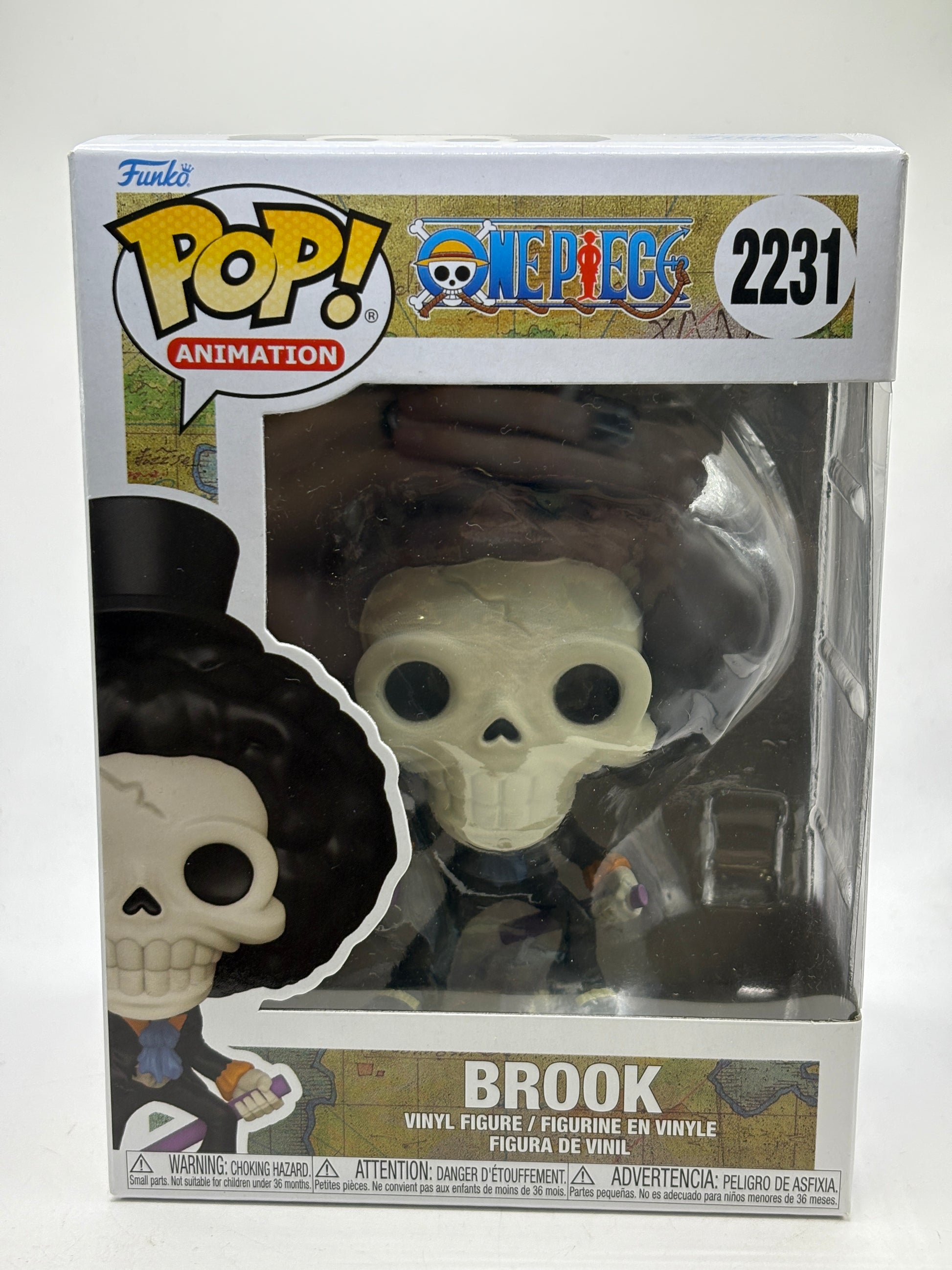 Funko POP! Animation One Piece #2231 Brook Vinyl Figure image 1