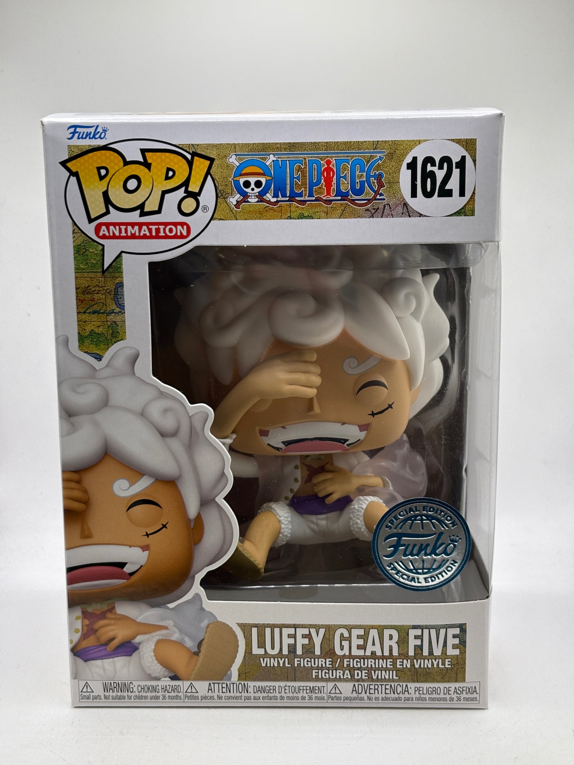 Funko POP! Animation One Piece #1621 Luffy Gear Five Special Edition Vinyl Figure (1) image 1