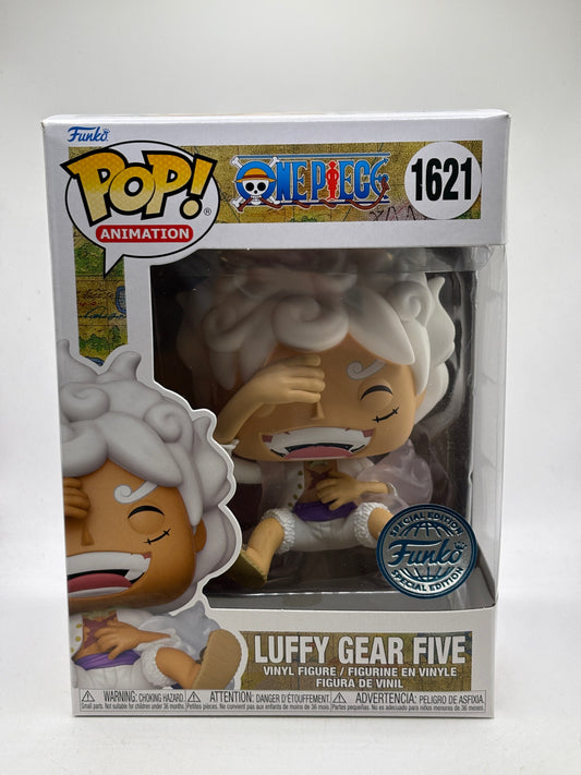 Funko POP! Animation One Piece #1621 Luffy Gear Five Special Edition Vinyl Figure (1)