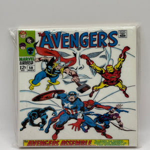 Marvel Comic Groups Avengers #58 November Display Tile FRENLY BRICKS - Open 7 Days