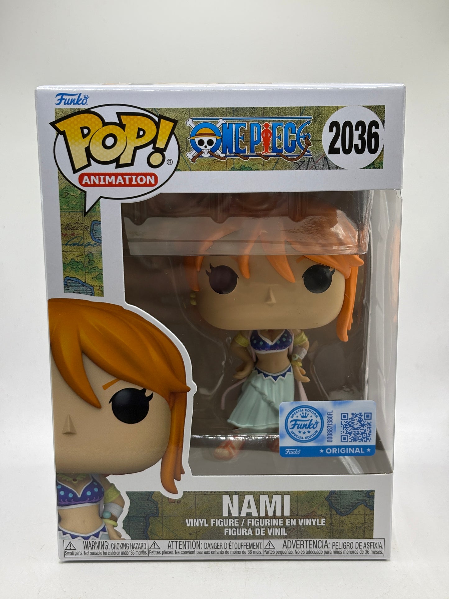 Funko POP! Animation One Piece #2036 Nami Vinyl Figure (1)