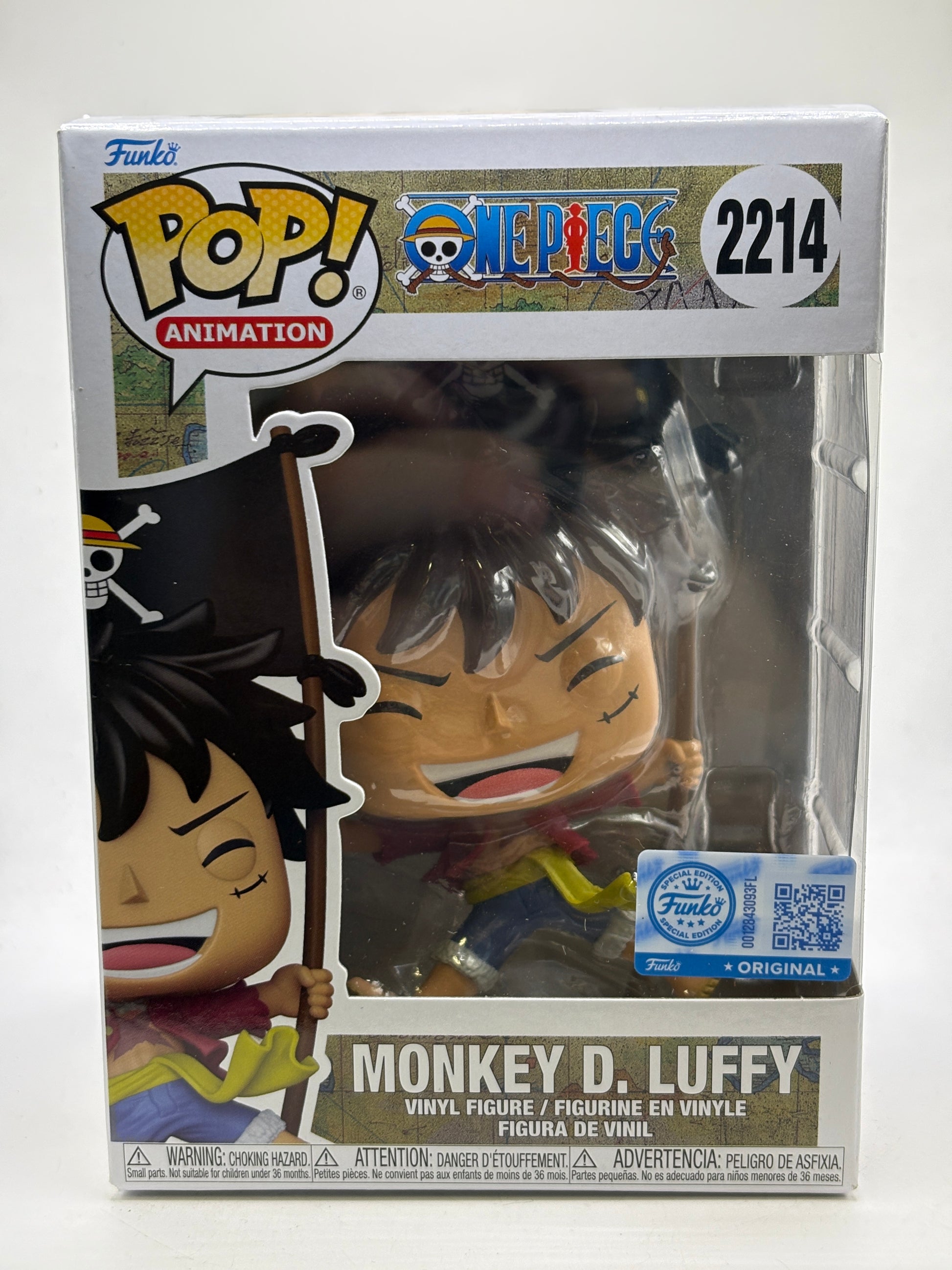 Funko POP! Animation One Piece #2214 Monkey D. Luffy Vinyl Figure image 1