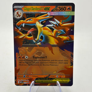 Pokemon TCG MEP Promos - Mega Charizard Y EX MEP030 Black Star NM FRENLY BRICKS - Open 7 Days