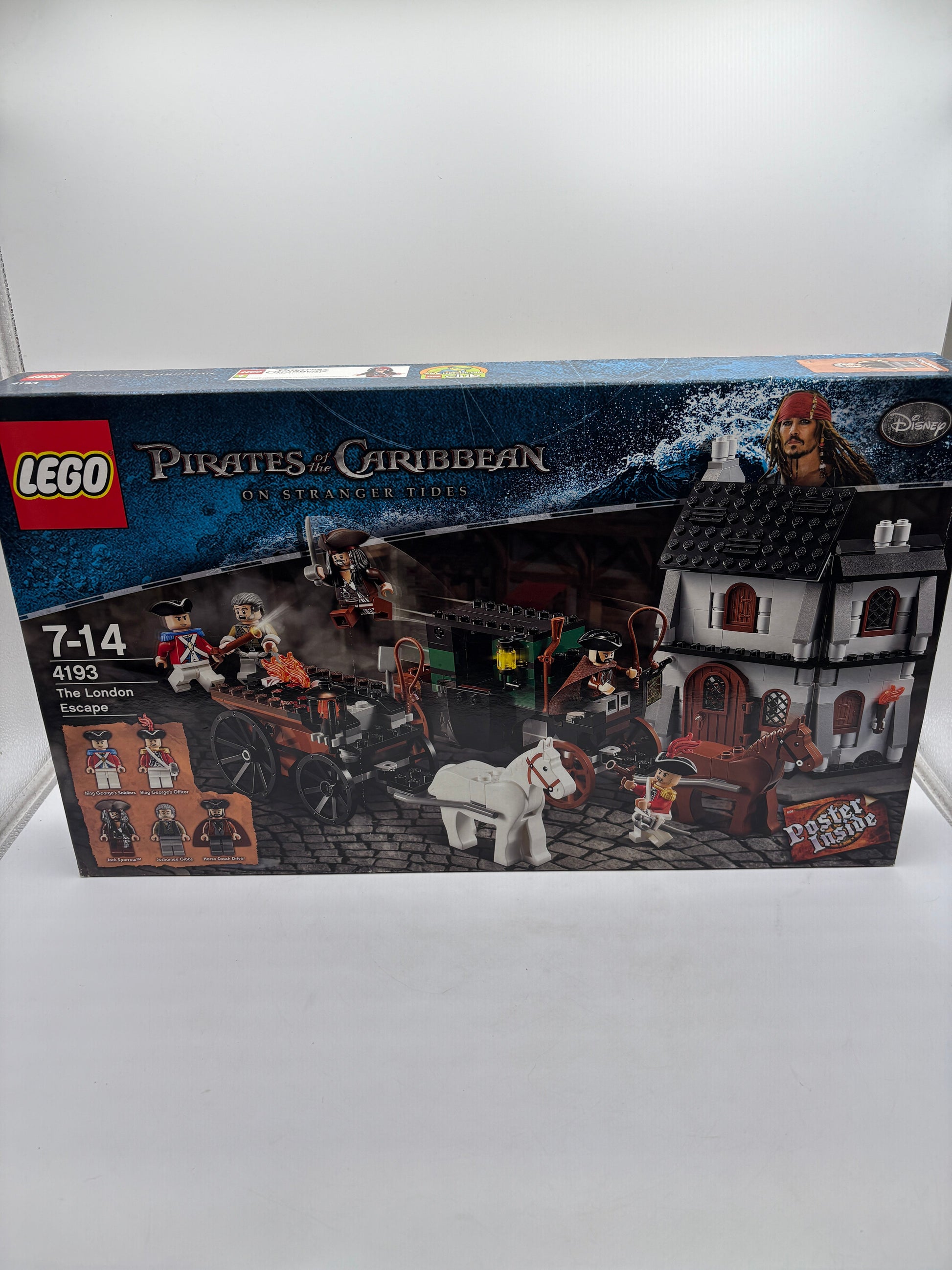 LEGO Pirates of the Caribbean OST 4193 The London Escape Brand New Sealed FRENLY BRICKS - Open 7 Days