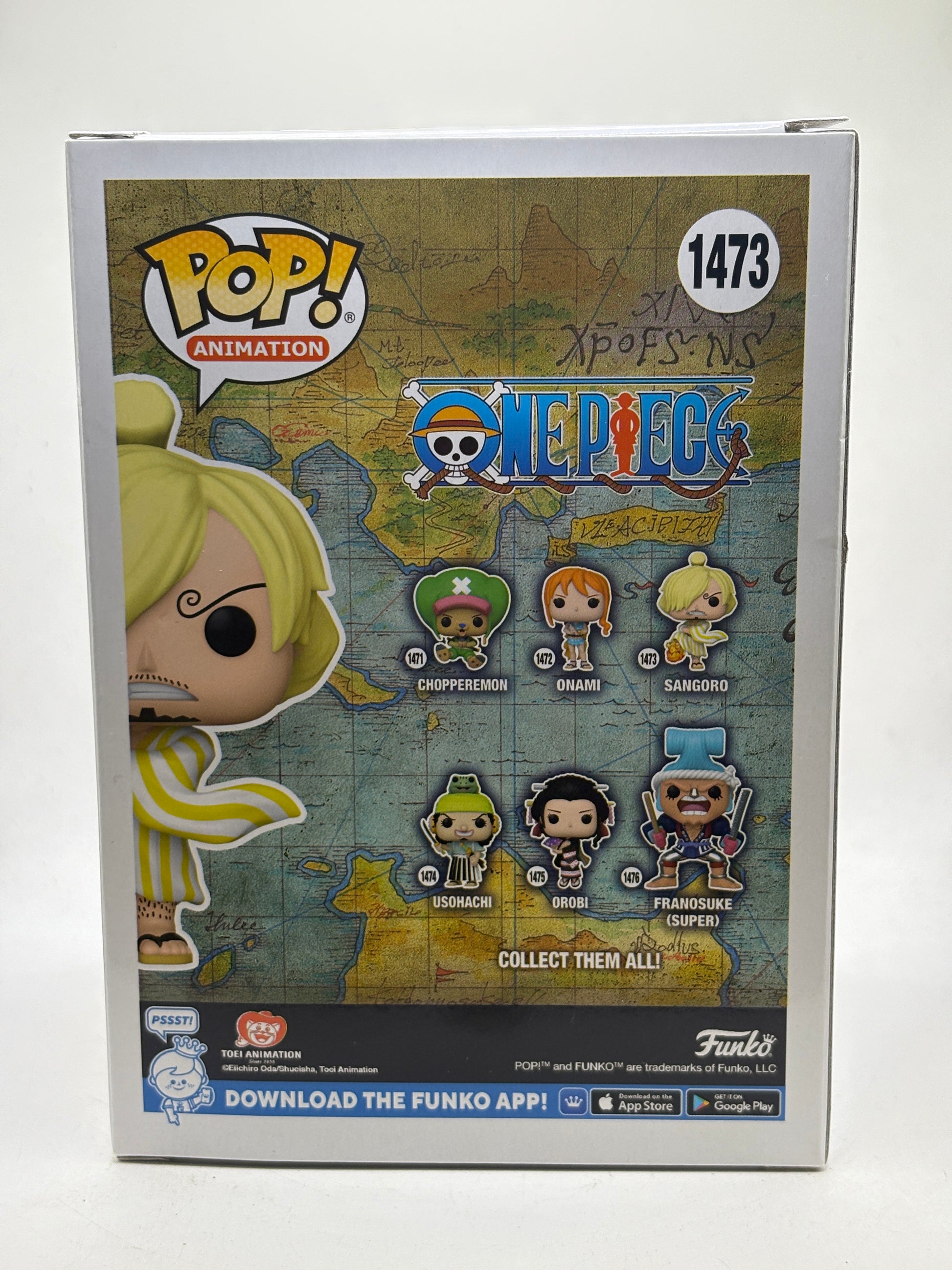 Funko POP! Animation One Piece #1473 Sangoro Vinyl Figure image 3
