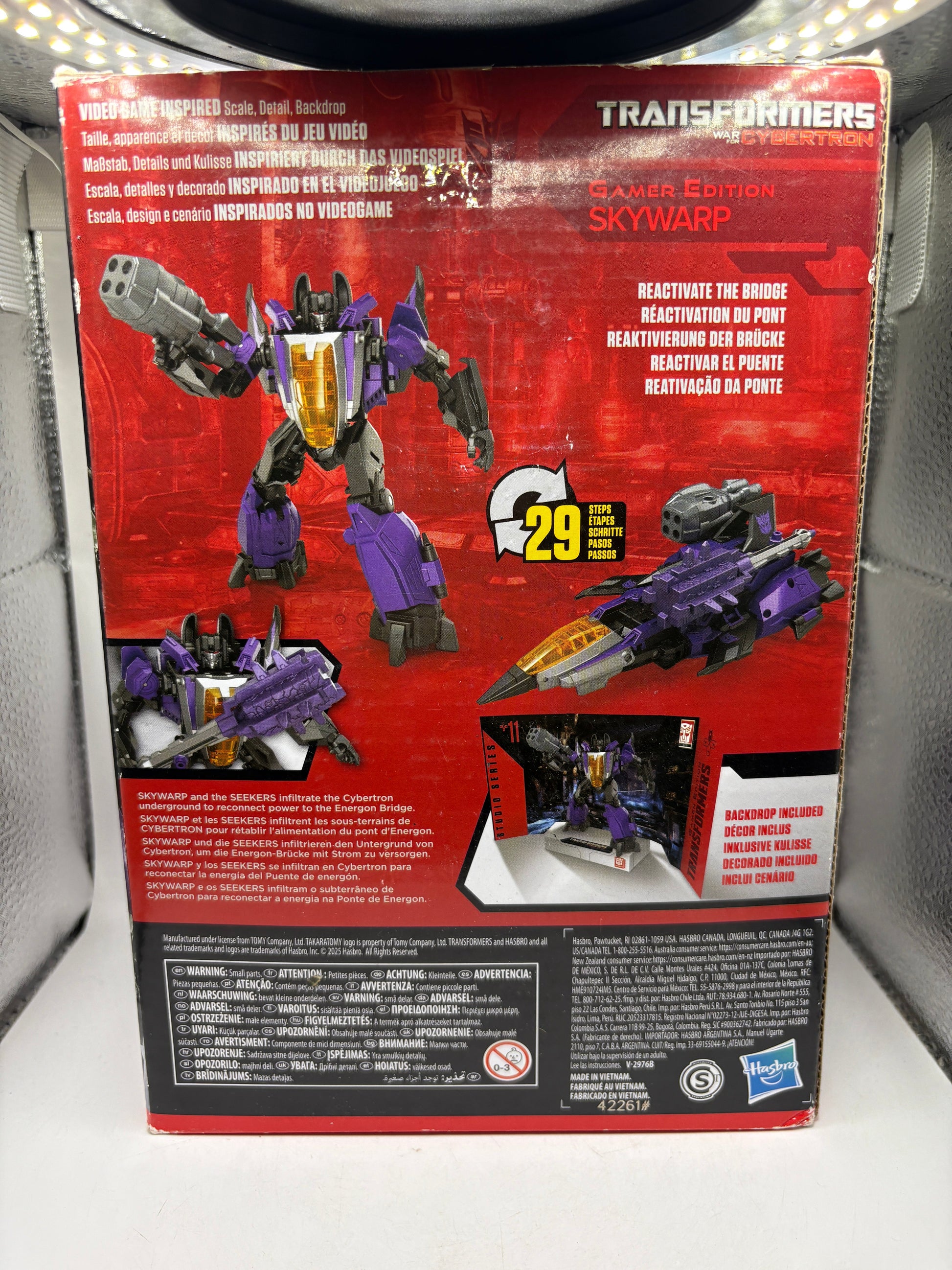 Transformers Generations Studio Series Skywarp Gamer Edition New FRENLY BRICKS - Open 7 Days
