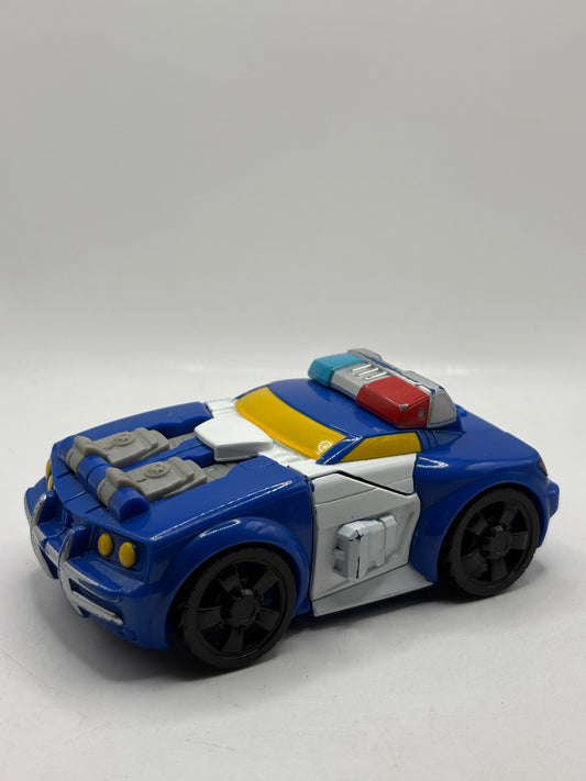 Playskool Heroes Transformers Rescue Bots Chase The Police Bot Cop Car Hasbro FRENLY BRICKS - Open 7 Days