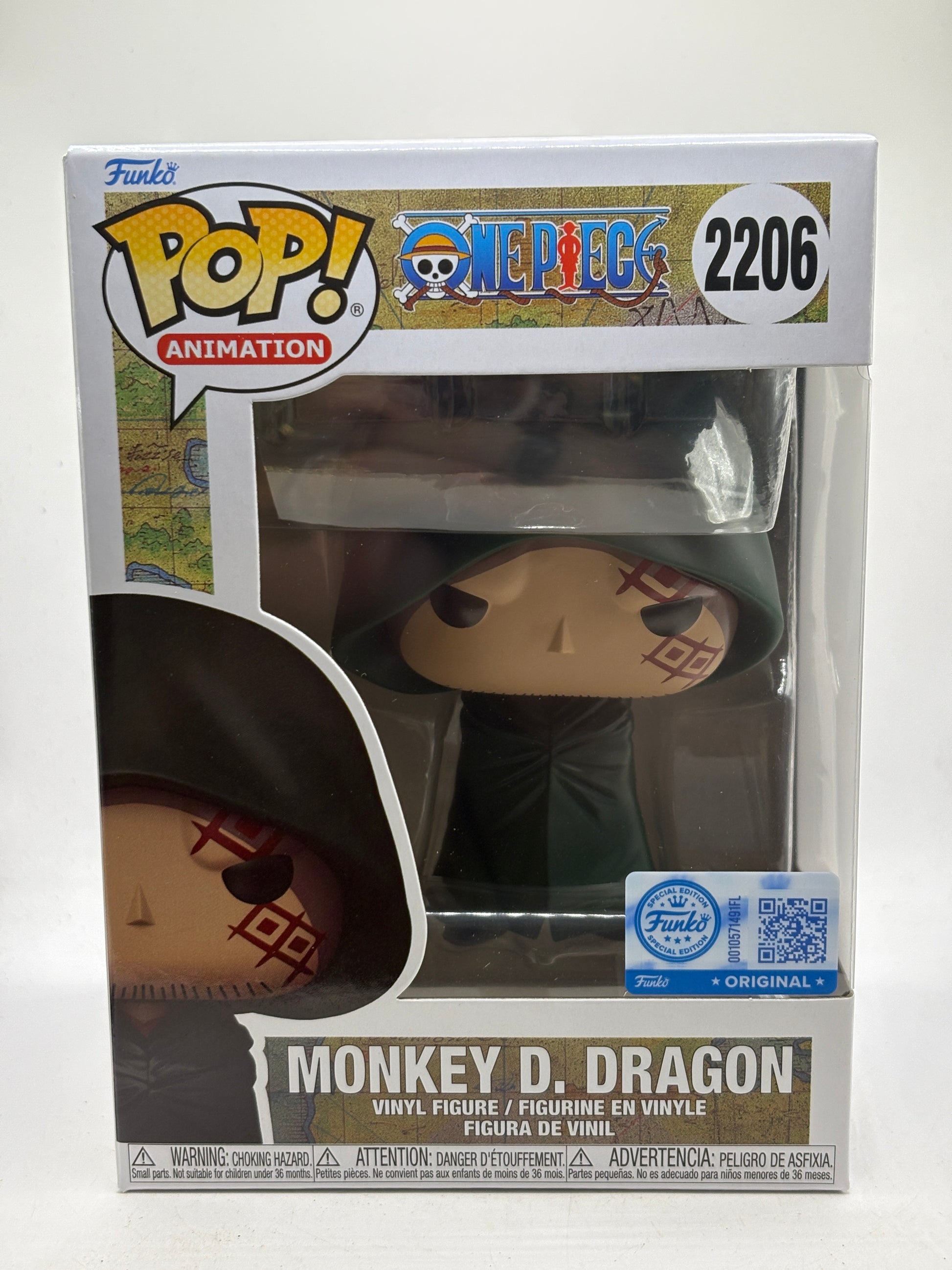 Funko POP! Animation One Piece #2206 Monkey D. Dragon Vinyl Figure image 1