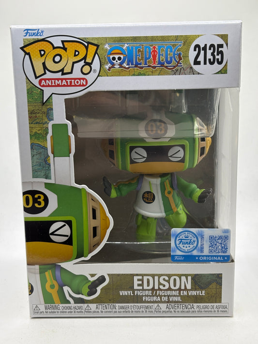 Funko POP! Animation One Piece #2135 Edison Vinyl Figure