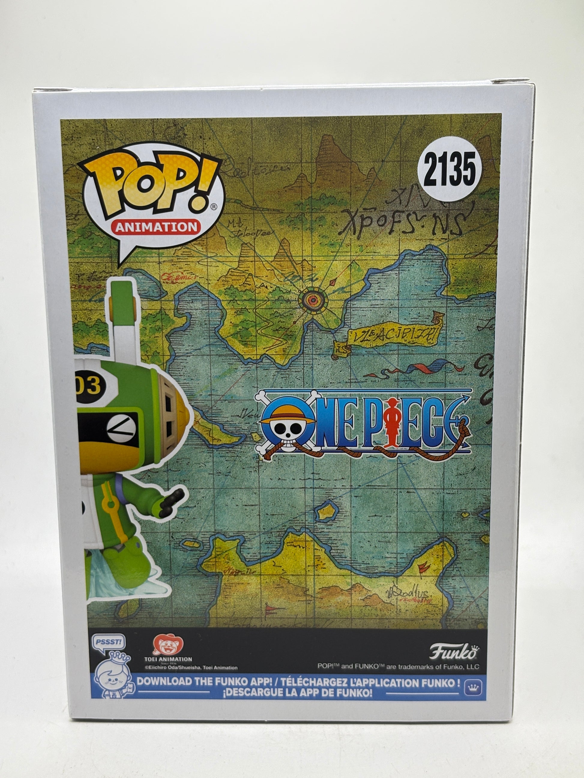 Funko POP! Animation One Piece #2135 Edison Vinyl Figure image 3