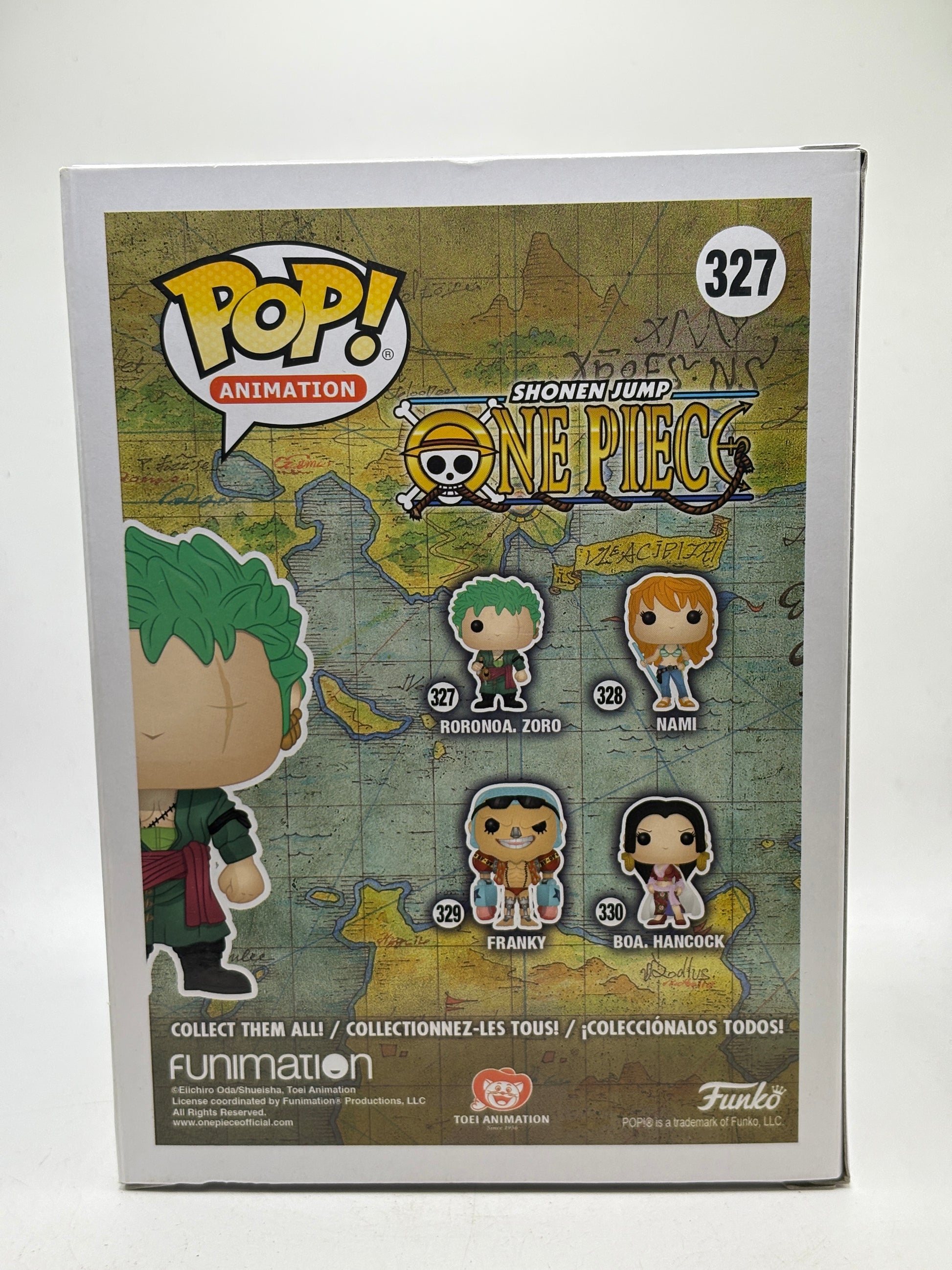 Funko POP! Animation One Piece 2017 #327 Roronoa. Zoro Vinyl Figure image 3